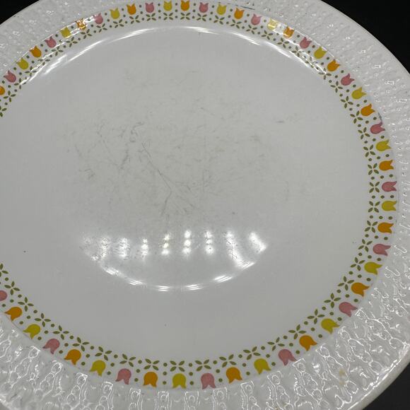Vintage Dinner Plates (4) in April Tulip by Corning for Centura 1972-1978 - Picture 3 of 11